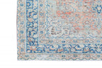 63346 Vintage Persian Tabriz 6'5" x 9'