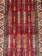 C6240086 Kazak design runner 2'9" x 10'2"