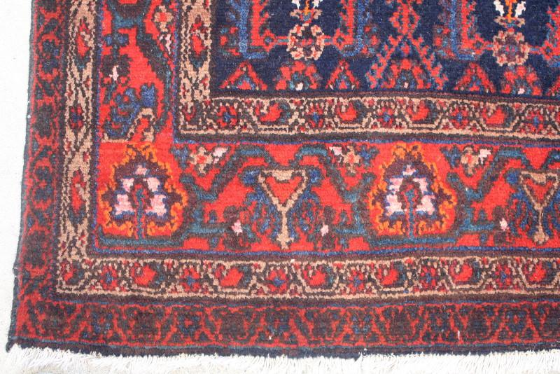37964 Vintage Persian Tribal Runner 3.8x17.3