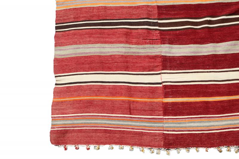 Multi color Stripe Kilim 5'1"x8'9"