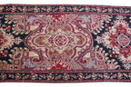 39161 Antique Karabagh runner 3'8"x18'4"