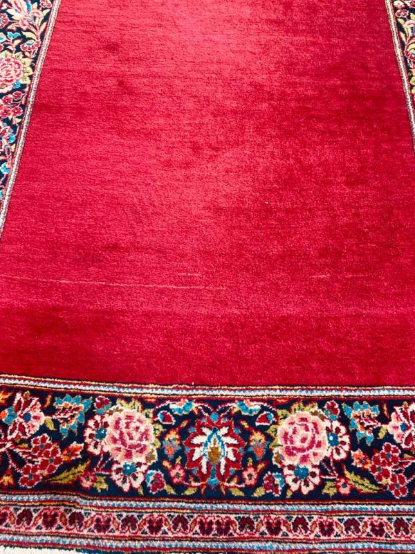 Antique Kashan 3.4x17.1