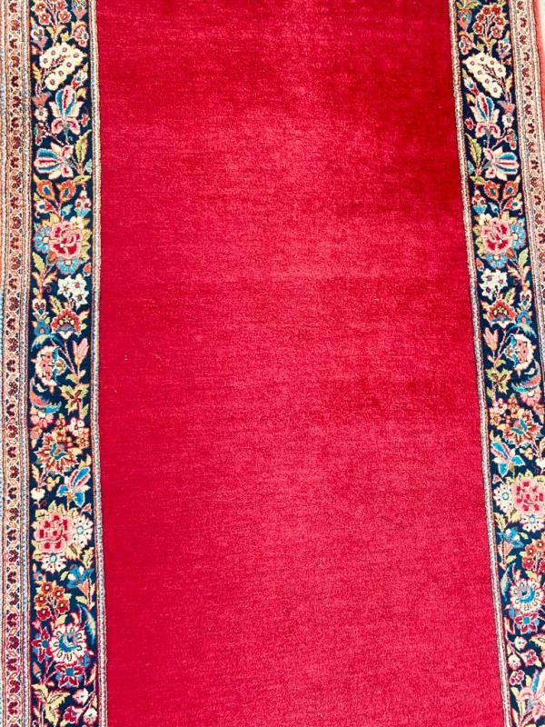 Antique Kashan 3.4x17.1