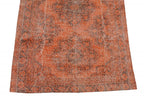 56727 Vintage Turkish Overydued 4'11"x12'7"