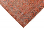 56727 Vintage Turkish Overydued 4'11"x12'7"