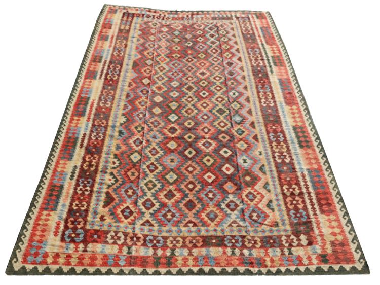 57529 Oversize Afgan kilim 16'3"x10'2"