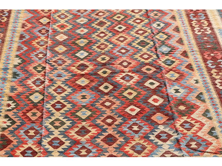 57529 Oversize Afgan kilim 16'3"x10'2"