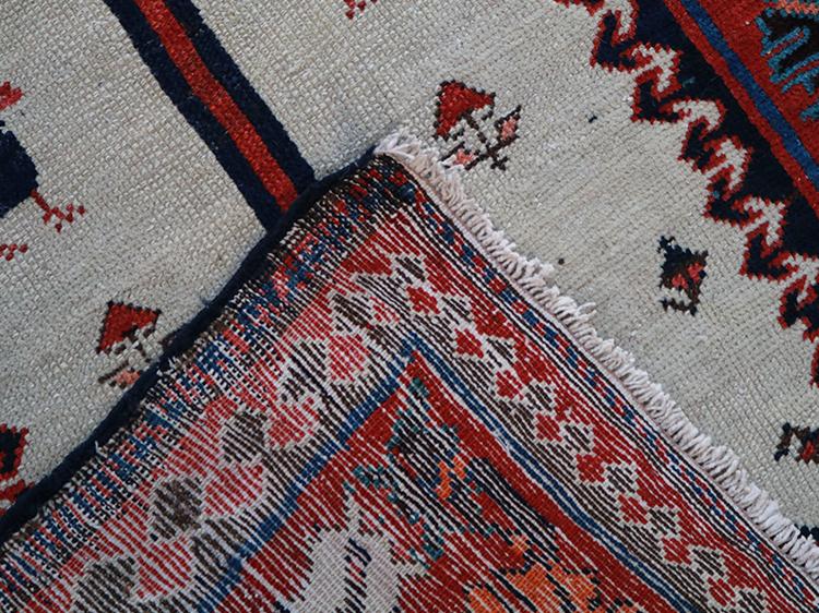 60079 Antique Persian Shahsavan Runner 3'3"X14'8"