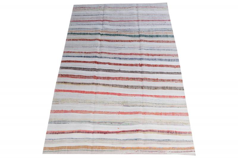 Antique Turkish Handmade Flatweave Rug Size 9'10"x5'6"