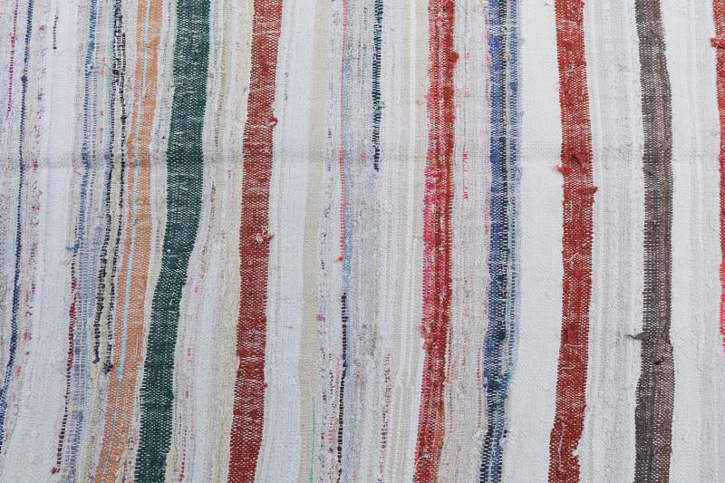 Antique Turkish Handmade Flatweave Rug Size 9'10"x5'6"