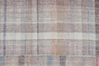 60376 Antique Turkish Handmade Flatweave Rug Size 9'2"x6'
