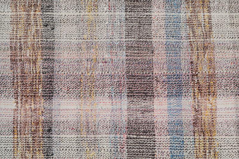 60376 Antique Turkish Handmade Flatweave Rug Size 9'2"x6'