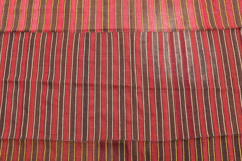 60394 Vintage Turkish flatweave - 5′11″ × 8′11″