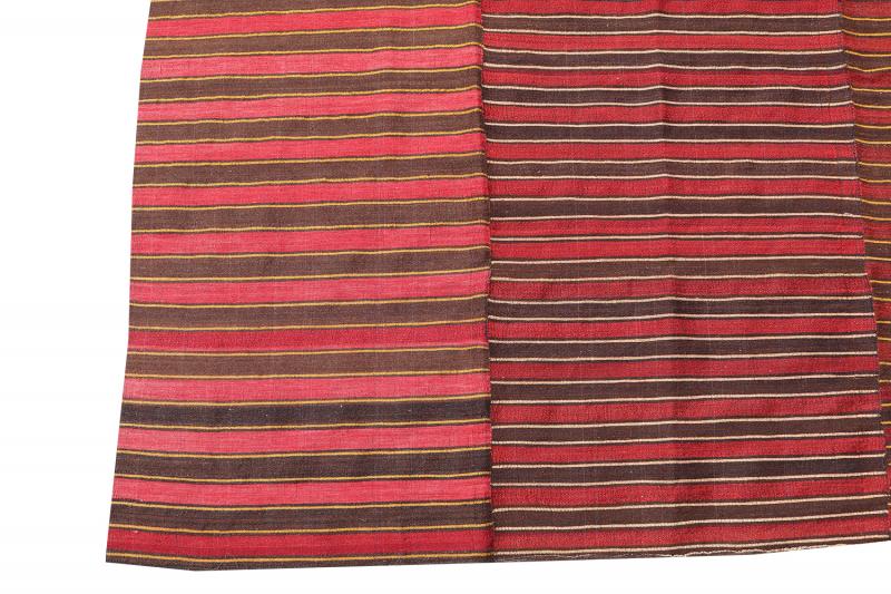 60394 Vintage Turkish flatweave - 5′11″ × 8′11″