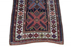 61143 Antique Cuacasian Talish Rug 9''1"x3'8"