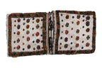 61274 Antique Persian Tribal small double bag 1.4x2.7