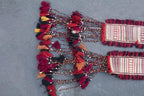 61279 Antique Tent band or animal ornament 7'x15'5"