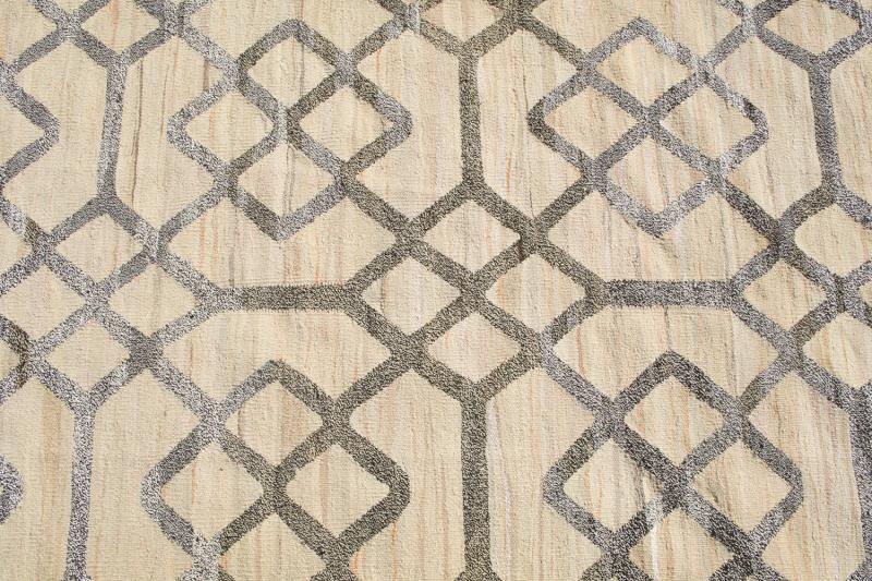 Turkish Kilim Woven with old Wool 9'11"x8'2"