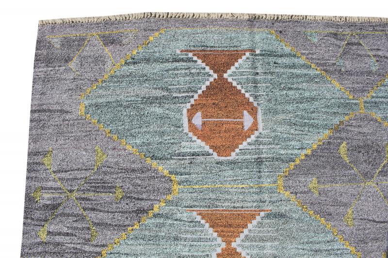 61330 Turkish Kilim 12'3"x9'1"