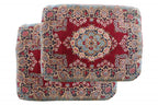91871/61872 Pair of Antique Persian Kerman Pillows
