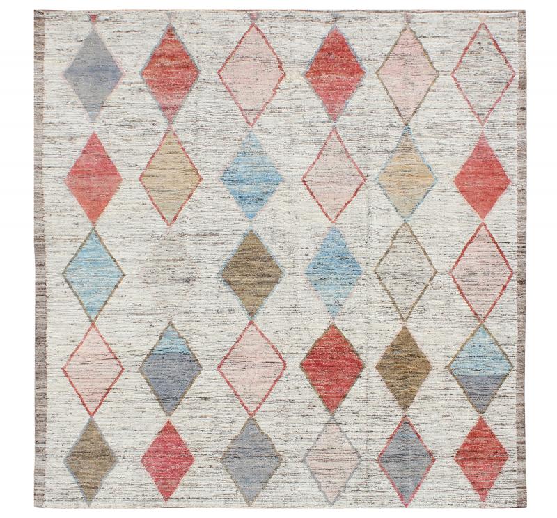 63096 Tribal rug 9'x11'7"