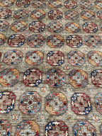 1022/9-22 Turkish Afgan Rug 10'x13'10"