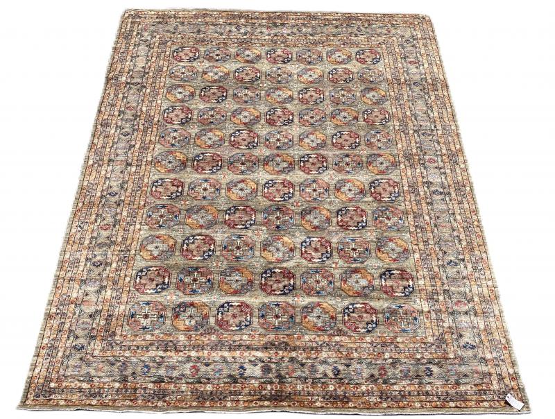 1022/9-22 Turkish Afgan Rug 10'x13'10"