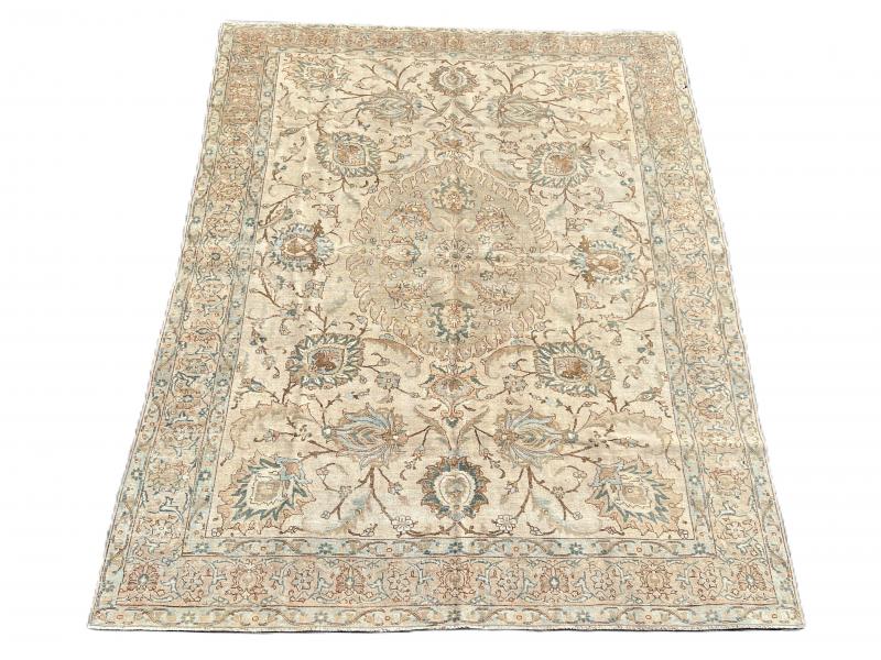 64120 Antique Tabriz 7'9"x10'8"