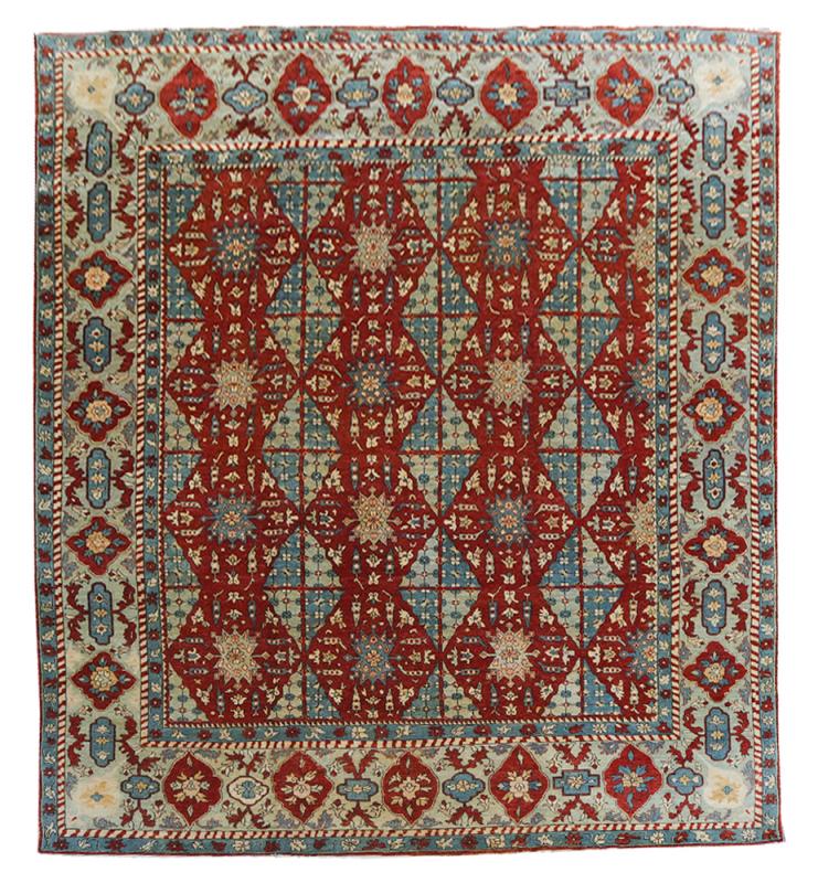 C-029 Multi color patter rug - 12'2