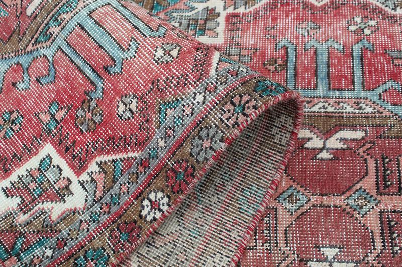 63262 Tribal Heriz 3'2'x12'